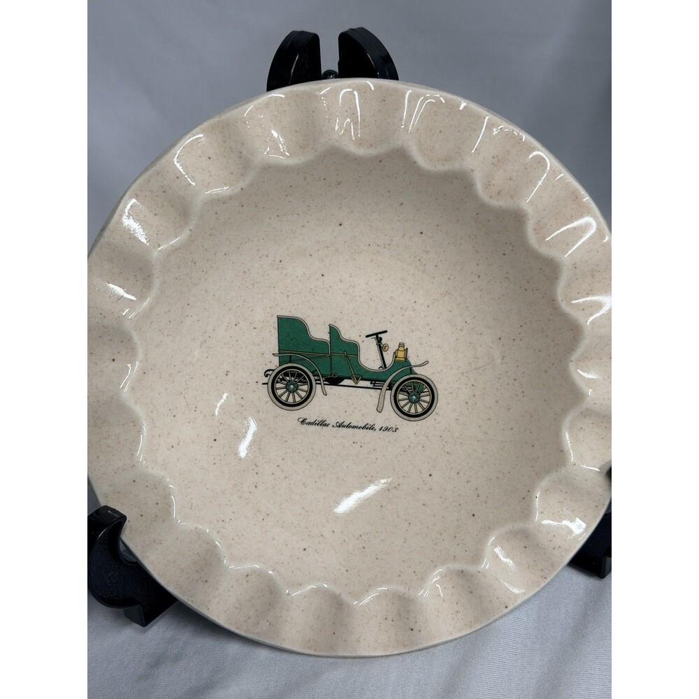 Vtg 1950’s Royal China 1903 Cadillac Automobile Cigar Cigarette 6" Ashtray